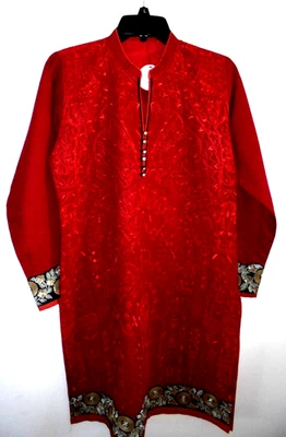 Pakistani Indian Junaid Jamshed J. Kurti 3 Piece suit size M not Khaadi Maria B - Image 1 of 4