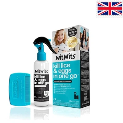 Easy No-Comb Lice Solution - 120ml Spray for Kids, Safe & Effective Treatment - Image 1 of 4