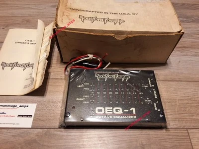 Rockford Fosgate NOS Vintage OEQ-1 OCTAVE 🇺🇸 Car Audio Equilizer OLD SCHOOL  - Image 1 of 4