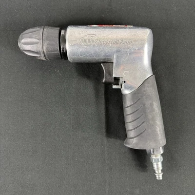 Ignersoll Rand Edge Series 3/8” Keyless Chuck Reversible Air Drill 7811G (Used) - Image 1 of 3