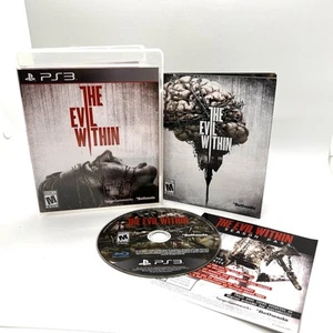 The Evil Within (Sony PlayStation 3 PS3) Complete CIB Tested & Works MINT Disk - Picture 1 of 6