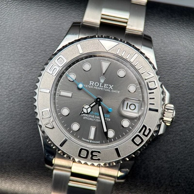 Reloj automático Rolex Yacht-Master 268622 bisel platino esfera rodio - 2024 Foto 1 de 4