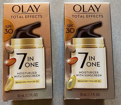 2Olay Total Effects 7InOne Moisturizer with Sunscreen SPF30(1.7oz)EXP12/25-01/26 - Image 1 of 4