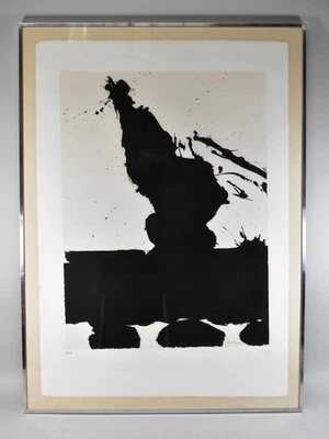 Litografia Robert Motherwell suíte africana #2 - Imagem 1 de 4