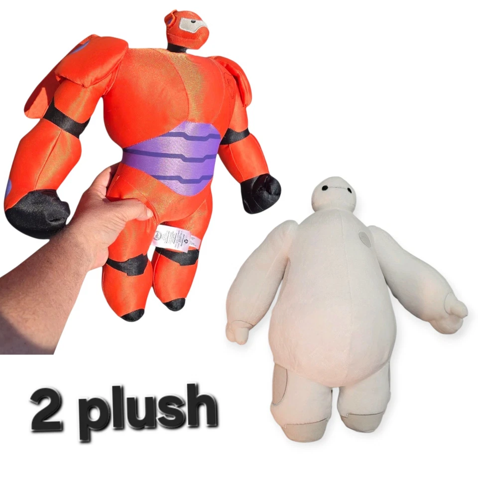 Figura de acción y peluche Disney Big Hero Baymax Baymax 02 peluche Foto 1 de 1