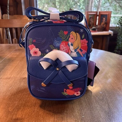 BOLSO BANDOLERA EDICIÓN LIMITADA WONDAPOP DISNEY "ALICIA EN EL PAÍS DE LAS MARAVILLAS" ~NUEVO~ Foto 1 de 4
