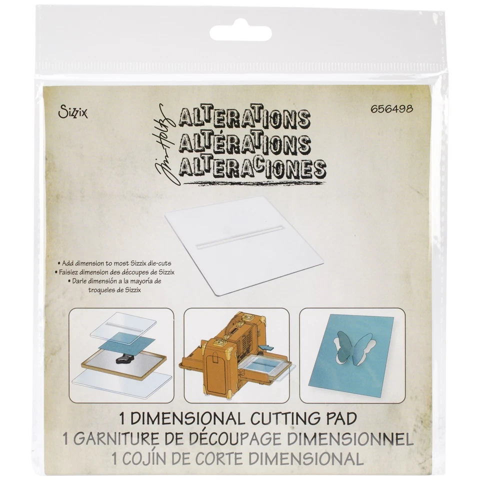 Sizzix  BIGkick/Big Shot/Vagabond Cutting Pad By Tim Holtz-Dimension 6"X6" - Image 1 of 1