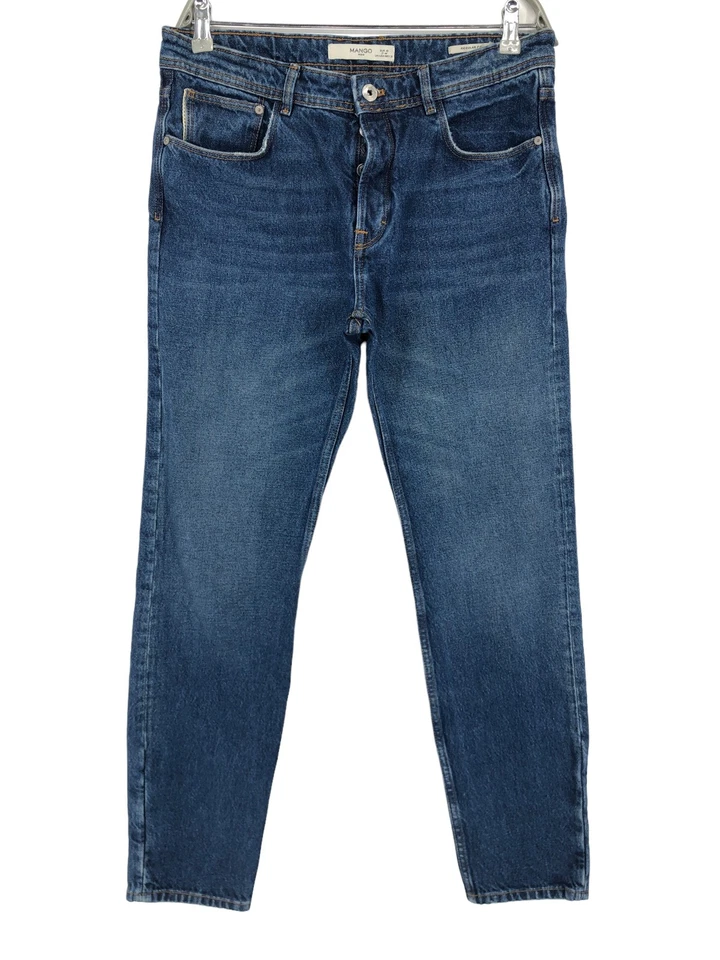 Jeans De Hombre MANGO Corte Regular Talla EU:40 - W32 L32 - Imagen 1 de 4
