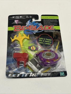 Beyblade Electronic Dranzer S2 Luces y Sonidos 2002 Caja Dañada Sin Abrir Foto 1 de 4