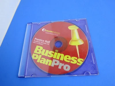 Prentice Hall 4.0 Business Plan Pro Academic Version CD - Image 1 of 2