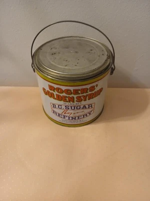 Vintage Rogers Golden Syrup 10 Pound Can B.C. Sugar Refinery Vancouver, B.C. - Image 1 of 4