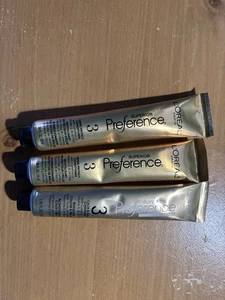L'Oreal Superior Preference 3 Farben & Glanz Conditioner Menge 3 Tuben 1,86 Oz. - Bild 1 von 3