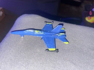 Dyna Flites F-18 Hornet Blue Angels A124 Diecast 3.25" Aircraft Plane Jet - Picture 1 of 3