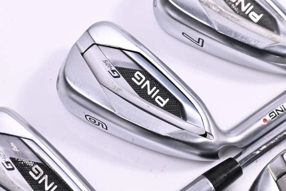 Left Hand Ping G425 Irons / 5-PW / Red Dot / Regular Flex Ping AWT 2.0 Shafts - Image 1 of 4