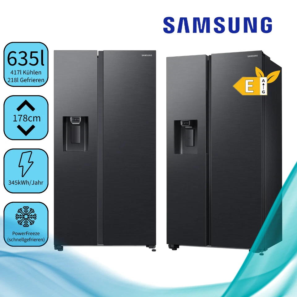 Samsung Ausstellungsstück RS64DG53R3B1EF Side-by-Side freistehend MG 793