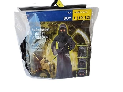 Unknown Phantom Fade In/Out Youth Halloween Costume Lights Up Size Large - Image 1 of 2