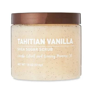 Equate Tahitian Vanilla Bean Sugar Scrub, 18oz - Picture 1 of 4