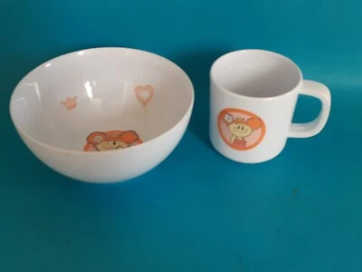 2-tlg. WMF  Kinder-Geschirr-Set Schüssel & Tasse  - Bild 1 von 4