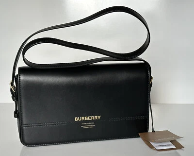 NWT Burberry Grace Mini Leather Cross Body Bag Black 80670901 Made in Italy - Image 1 of 4