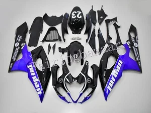 Fit for 2005 2006 GSXR1000 JORDAN Black Blue ABS Injection Mold Fairing Kit - Picture 1 of 5