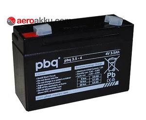 pbq 3.5-4 4V 3.5Ah Compatible Sol A504 3.5S Batería Lámpara de Mano Productos FRESCOS - Imagen 1 de 1