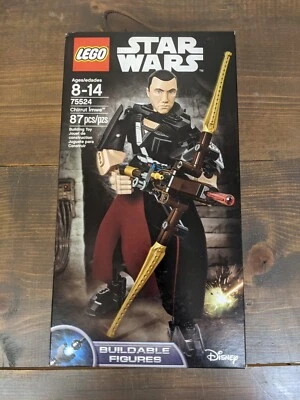 LEGO 75524 STAR WARS CHIRRUT IMWE BUILDABLE FIGURES 2017 NEW 003 TC24 - Image 1 of 2