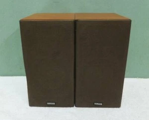 Yamaha NS-10MM 2-way Bookshelf Speaker Brown Theater Sound Vintage 1996 Working - Picture 1 of 4