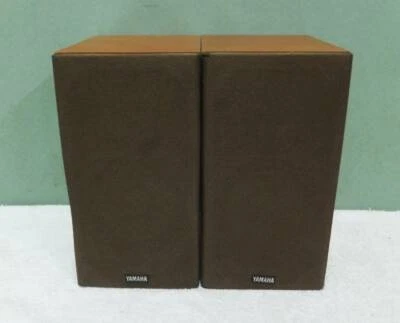 Yamaha NS-10MM 2-way Bookshelf Speaker Brown Theater Sound Vintage 1996  Working - image 1 of 4