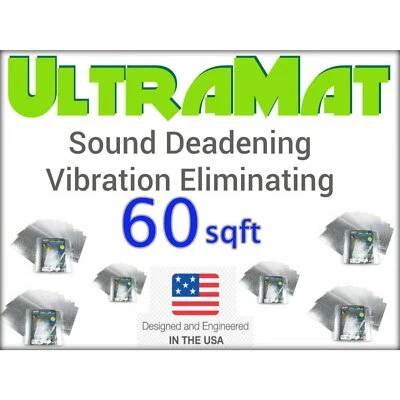 FORD EXPLORER 60 SqFt UltraMat Heat & Sound Barrier 60 12 x 12 Tiles xl - Image 1 of 4