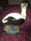 1980 Lord Calvert Canadian Eider Duck Decanter # Four In A Series -No Whiskey