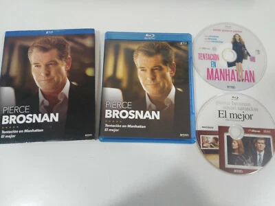 Pierce Brosnan - Temptation in Manhattan + The Best - 2 x Blu-Ray Spanish - Image 1 of 4