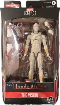 Figura de acción Marvel Legends Capitán América Baf Wave: Vision 6" 2021 nueva en caja Foto 1 de 4
