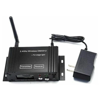 DMX512 Wireless Transceiver Transmiter 2.4Ghz DMX DFI  Stage Lighting Controller - Image 1 of 4