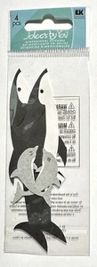 Jolee's Whales Dolphins Stickers Embellishment Scrapbooking - Picture 1 of 1