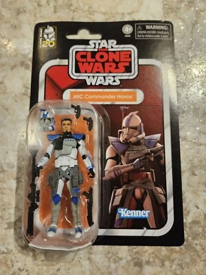 Star Wars Vintage Collection VC274 ARC Commander Havoc New On Card Clone Wars Foto 1 de 2