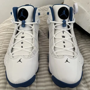 Size 14 - Jordan 6 Rings White Dark Marina Blue - Picture 1 of 9