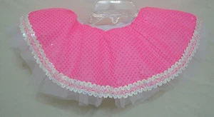 Pageant Costume Pink Tutu Skirt Sparkle Tulle Dance Elastic Girl Size 2T 3T - Picture 1 of 4