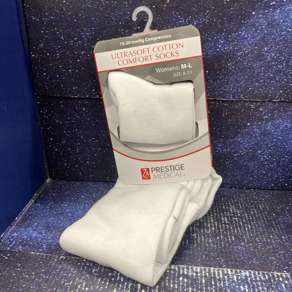 Женские мягкие комфортные компрессионные носки Prestige Medical Nurse M-L | 8-11 - Изображение 1 из 3