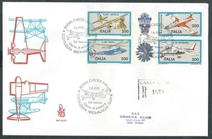 1981 ITALIA FDC VENETIA 506 BIS AEREI TIMBRO ARRIVO - CG - Picture 1 of 1