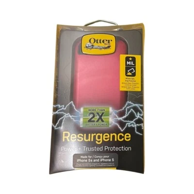 Funda Batería Externa OtterBox Resurgence para Apple iPhone 5 y 5s Rosa Foto 1 de 4