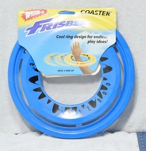 Anillo Wham-O Posavasos Frisbee ¡Fácil de Atrapar! Discos voladores divertidos AZUL - Imagen 1 de 4