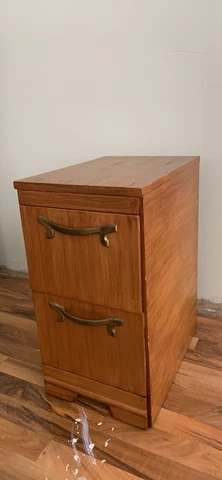 vintage wood nightstand by Fashion Trends by Johnson-Carper Cover