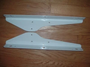 GE Refrigerator Freezer Drawer Support Brackets WR02x12357 WR02x12356 Left Right - Picture 1 of 2