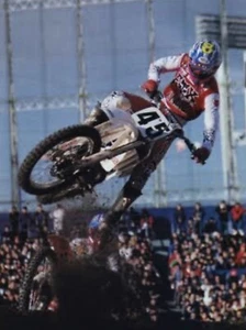 CUSTOM DESIGN JERSEY & PANTS MX AMA SX FACTORY YAMAHA DAMON BRADSHAW Spider Web - Picture 1 of 7