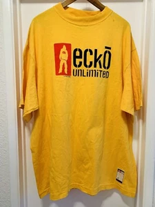 VTG Ecko Unlimited Big Graphic NYC Streetwear Limited Edition T-Shirt Size XXL - Picture 1 of 5