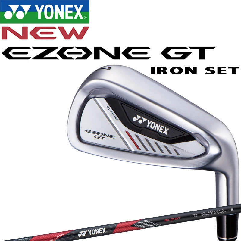 YONEX Golf JAPAN 2024 EZONE GT IRON SET #7,8,9,Pw RK-04GT Graphite From JAPAN - Image 1 of 4