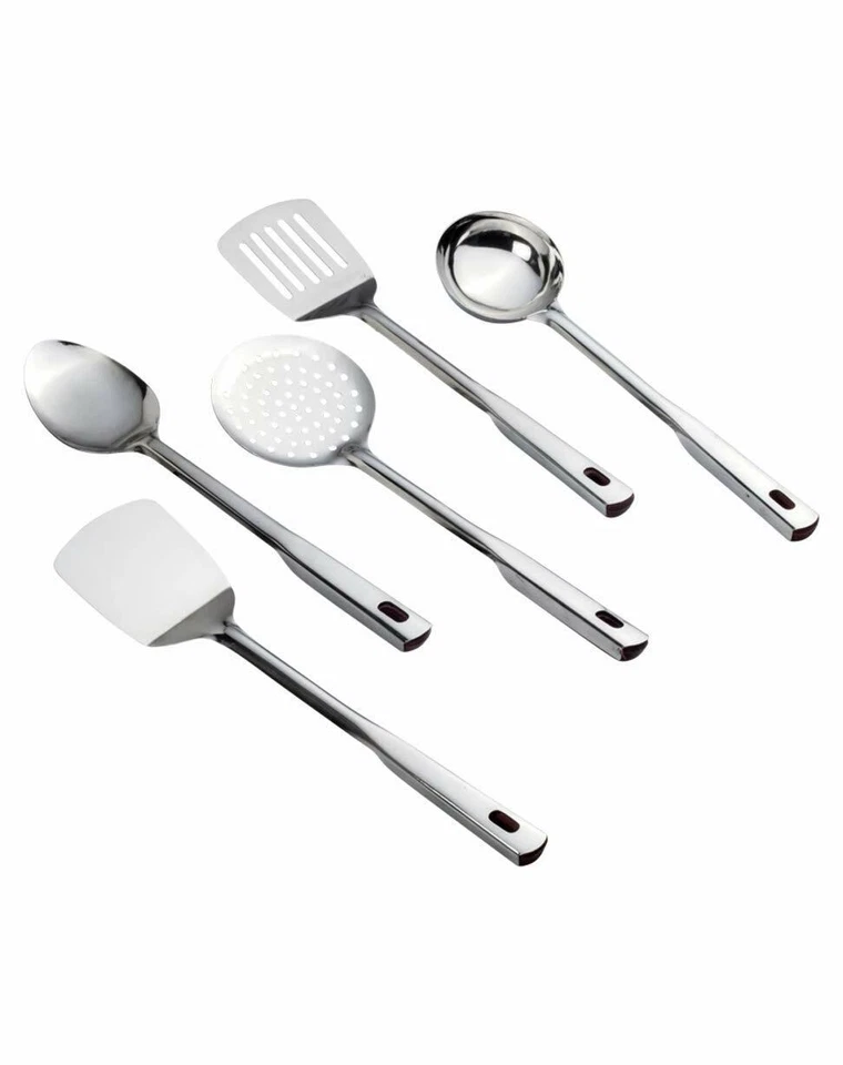 Stainless Steel Handmade Kitchen Tools Set for Multipurpose Use Cooking Set of 4 - Image 1 of 4