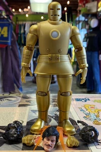 Marvel Legends Retro Iron Man Model 01 Gold 6” Figure Comic Series Complete New - Picture 1 of 6