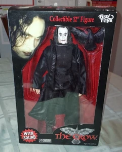 Figura NECA REEL TOYS THE CROW 2002 con sonido 12"" sin usar, en caja - Imagen 1 de 6