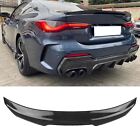 1Pc Carbon Style Rear Spoiler Wing  For BMW G24 4 Series 430i G82 M4 2021-24 PSM